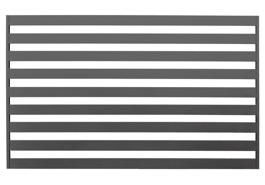 Zdjęcie: Przęsło ogrodzeniowe Kora 2x1,2 m stal ocynk + ral 7016 struktura POLBRAM