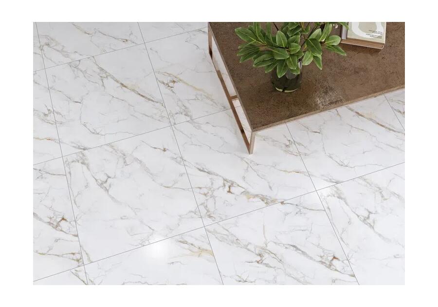 Zdjęcie: gres lumina gold satin rectified 59,8x59,8 cersanit