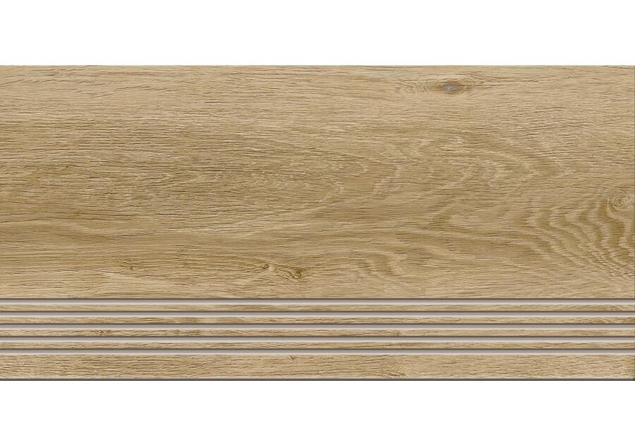 Zdjęcie: stopnica starwood beige structure mat 29,8x59,8 cer-art studio