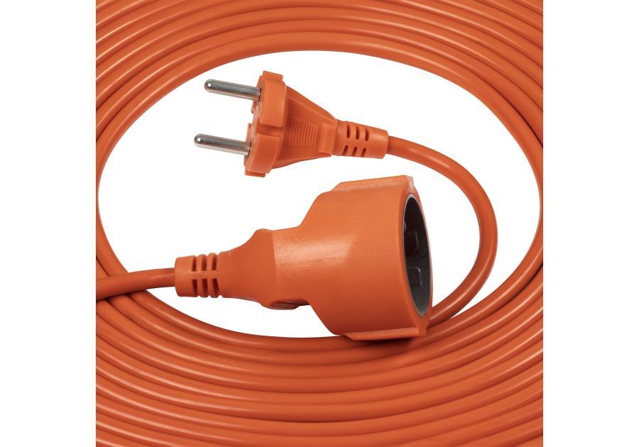 Zdjęcie: Przedłużacz PVC 20 m 2x1 mm2 ORNO
