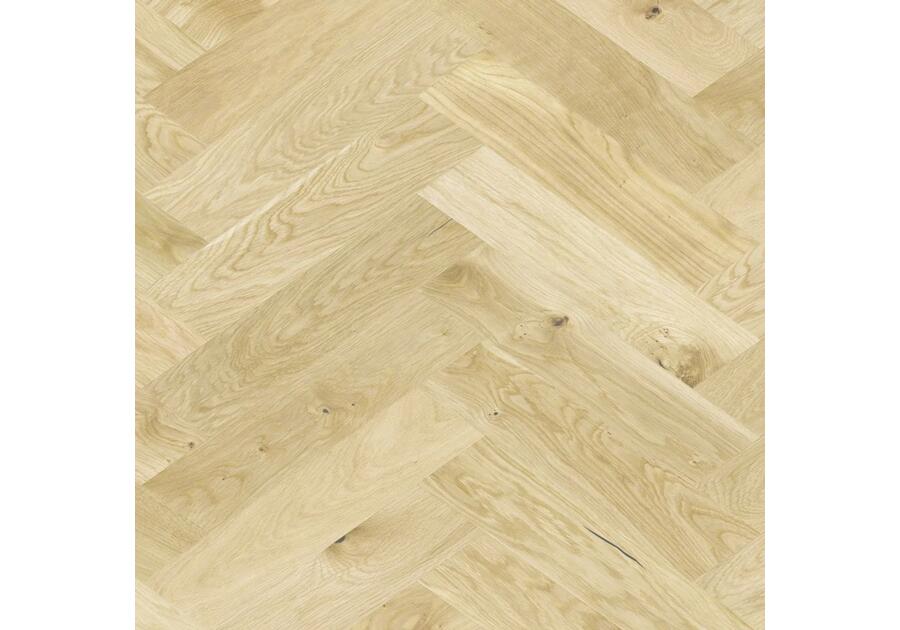 Zdjęcie: deska barlinecka dąb bianco jodełka klasyczna 180 lakier mat 1-lamelowy 14x180x725 mm